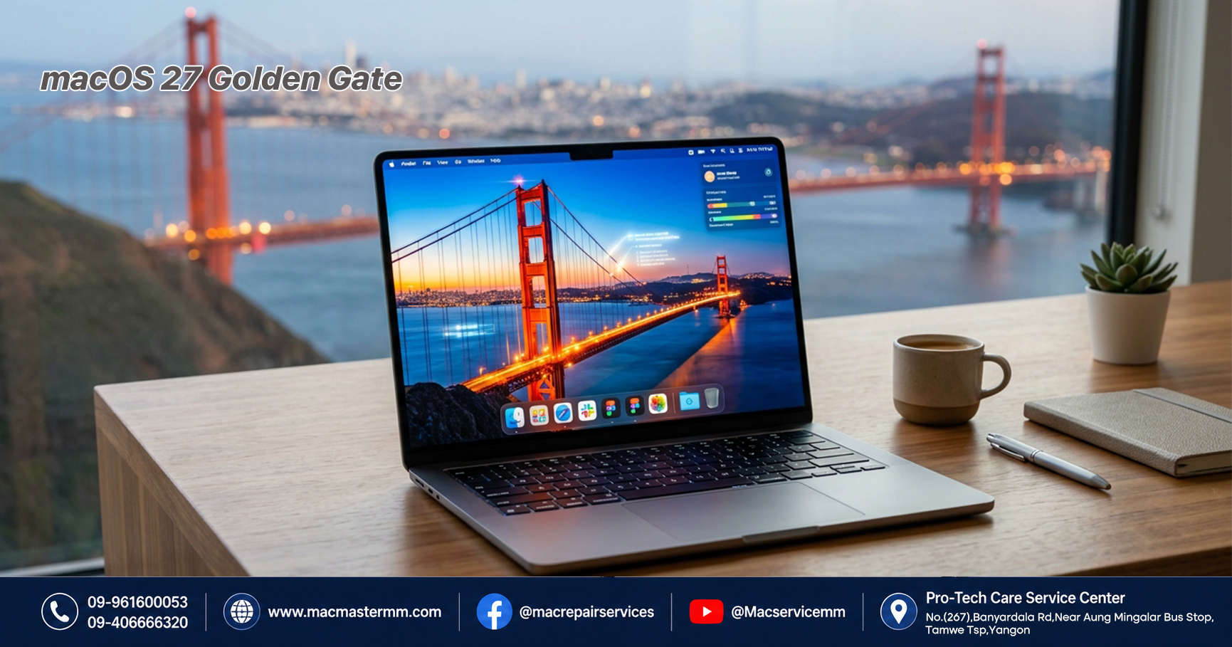 Apple ရဲ့ မျိုးဆက်သစ် Mac OS: macOS 27 Golden Gate အကြောင်း သိကောင်းစရာများ